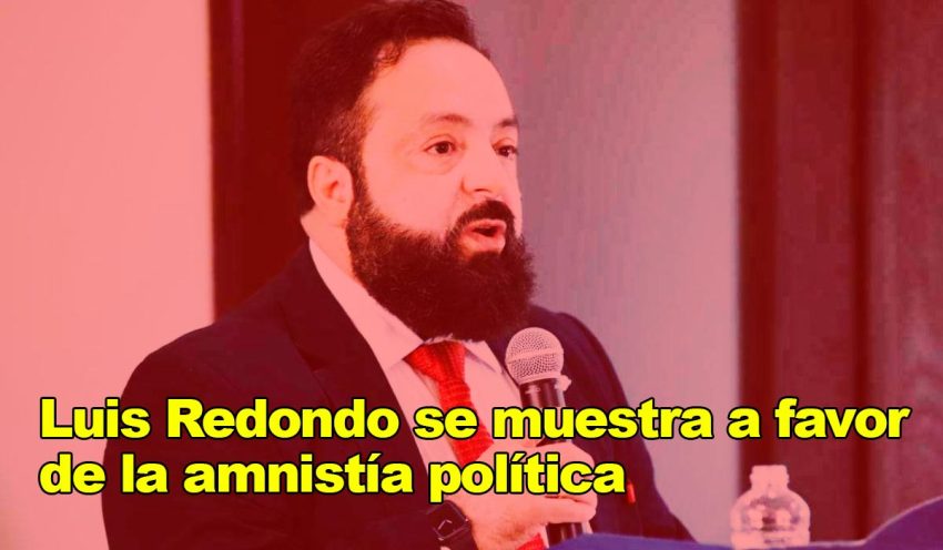 Luis Redondo se muestra a favor de la amnistía política