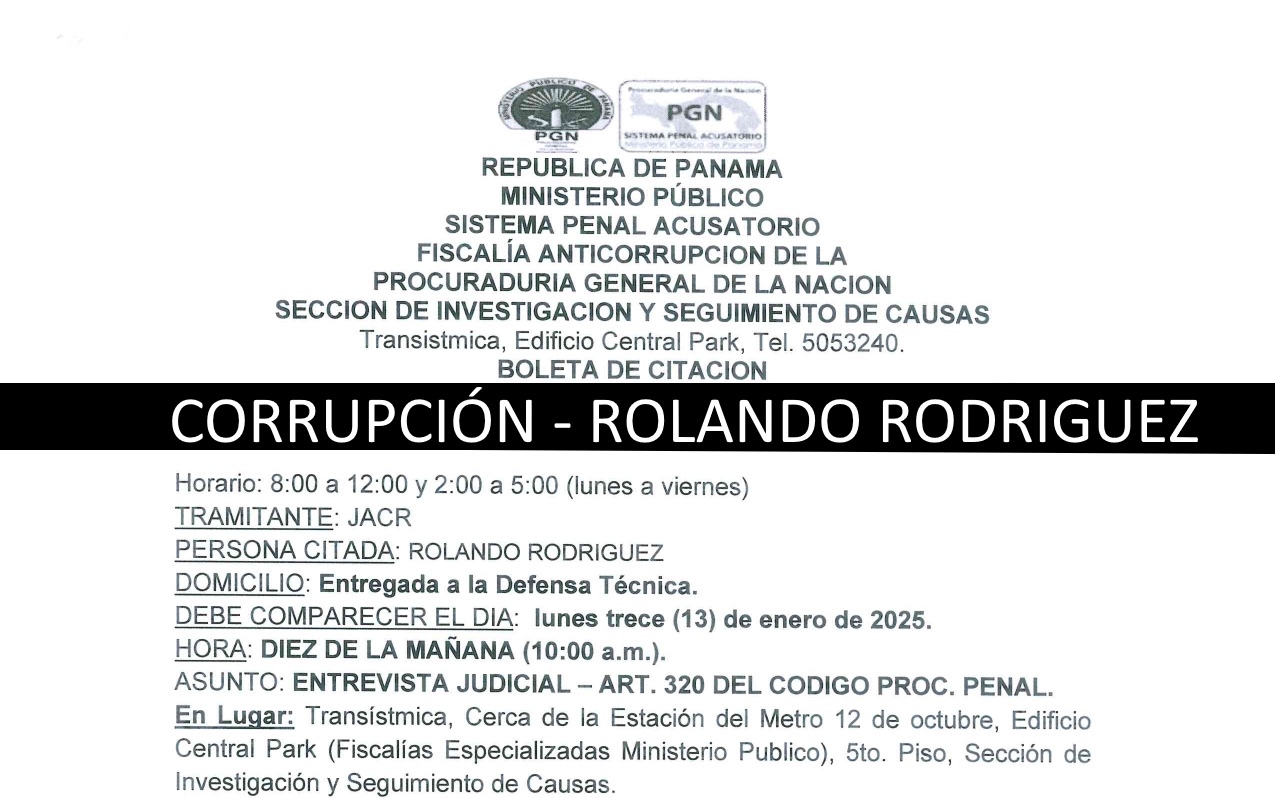 Rolando Rodríguez, en el ojo del huracán: llamado a rendir cuentas por presunto caso de corrupción