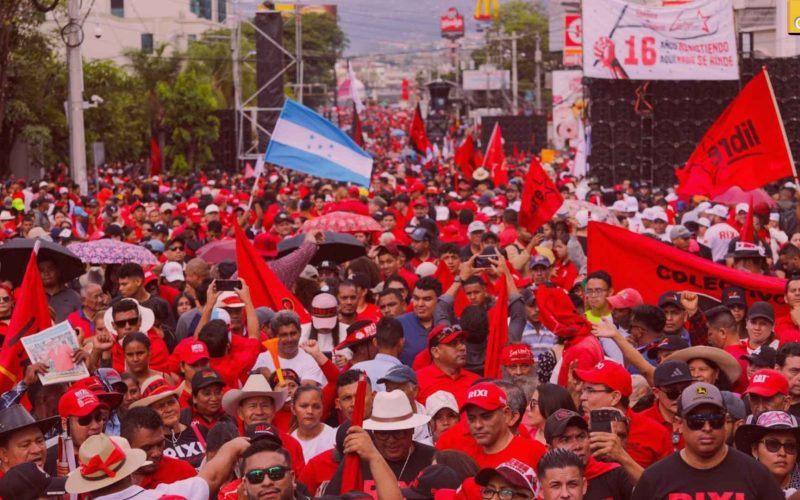 Fracaso de la marcha de LIBRE en San Pedro Sula intensifica tensiones sobre el “Plan Venezuela”